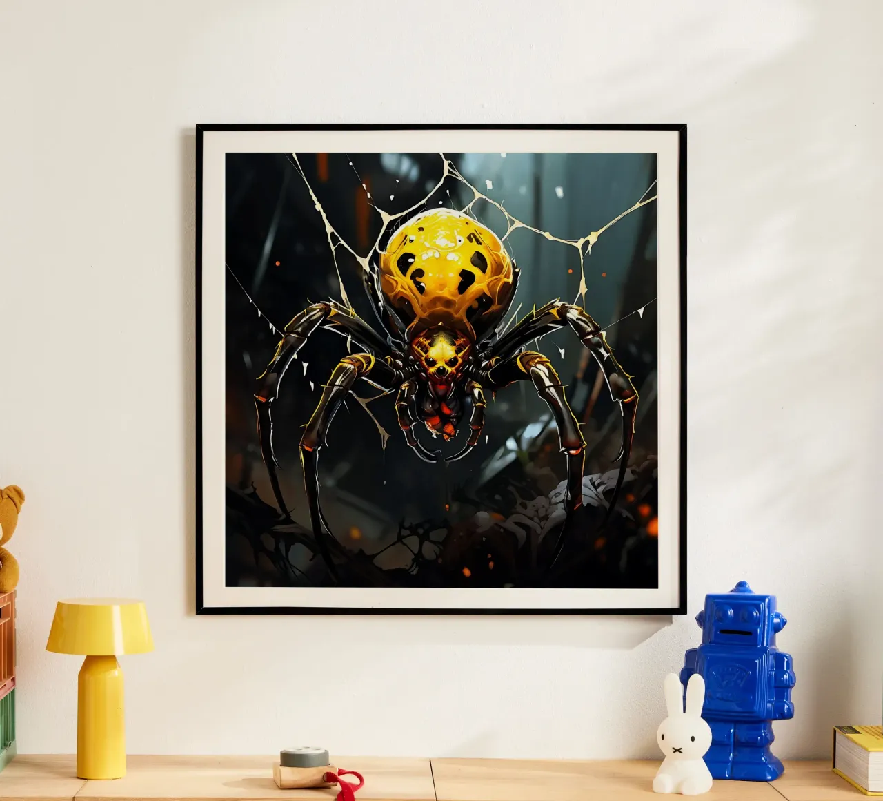 Spider_style_G_1 hahnemühle de Tierisch bunt by LK
