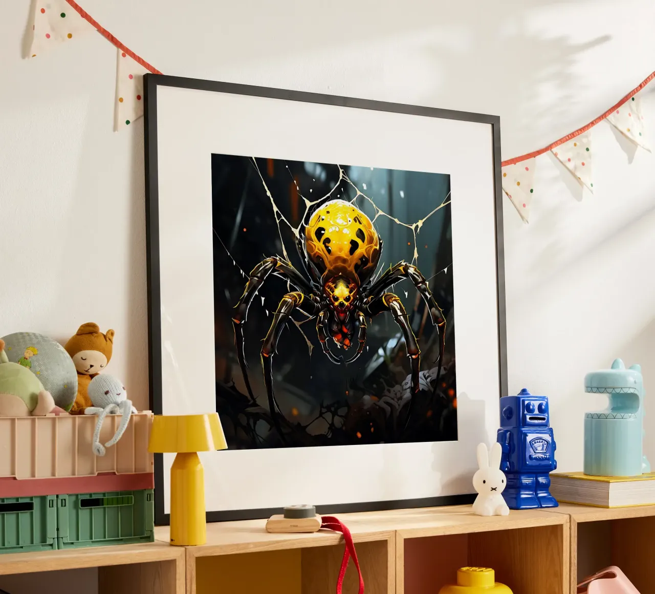 Spider_style_G_1 hahnemühle de Tierisch bunt by LK