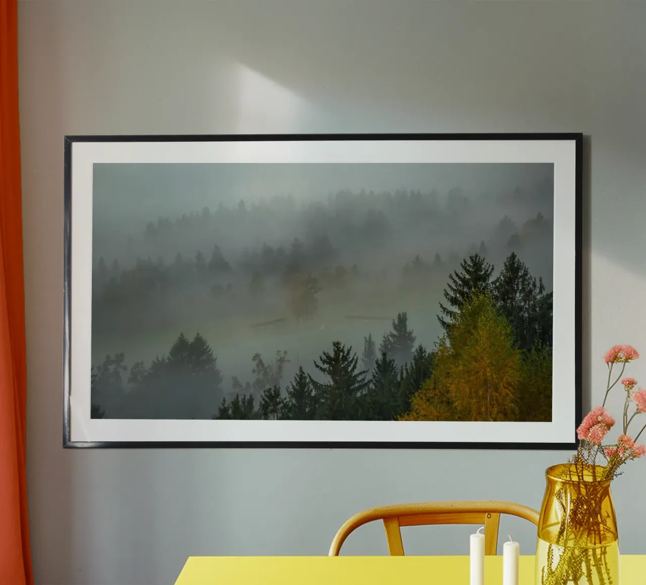 Sussurri di sentieri d'autunno carta hahnemühle da PhotoVibe Decor