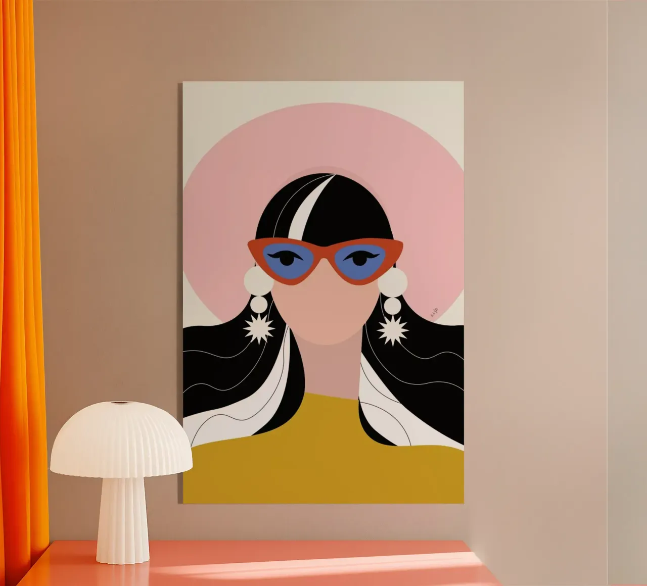 Silver Sister plexiglass da Linda Gobeta