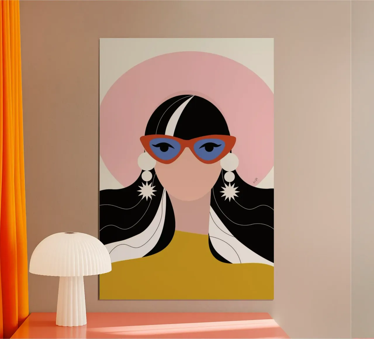 Silver Sister poster da Linda Gobeta