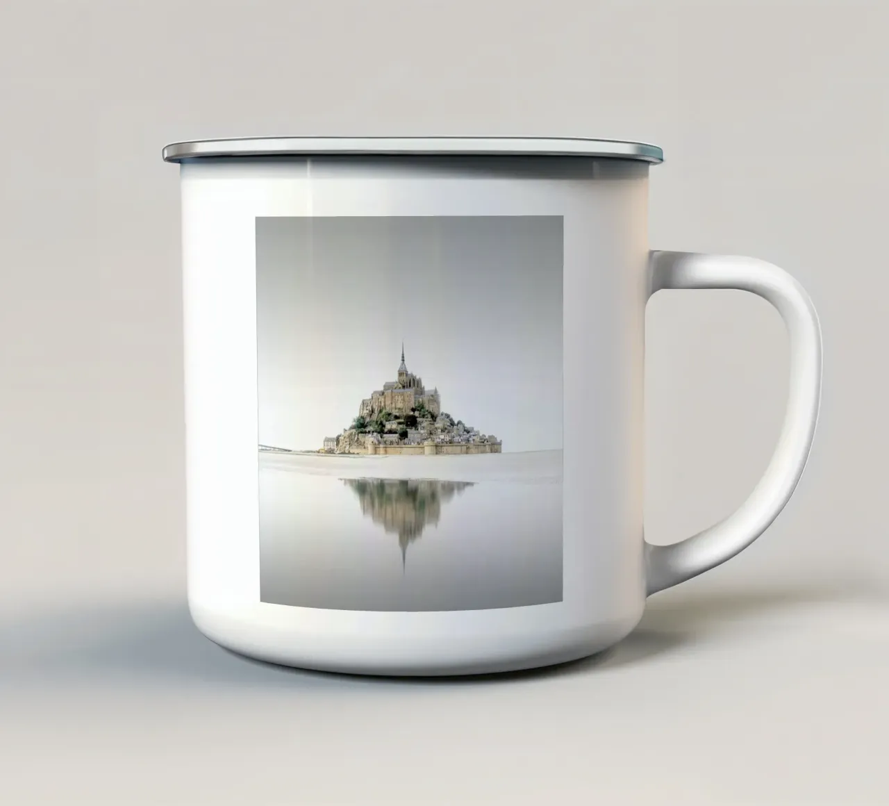 Mont Saint Michel tazza in smalto da Håggard Photography | Ronny Behnert