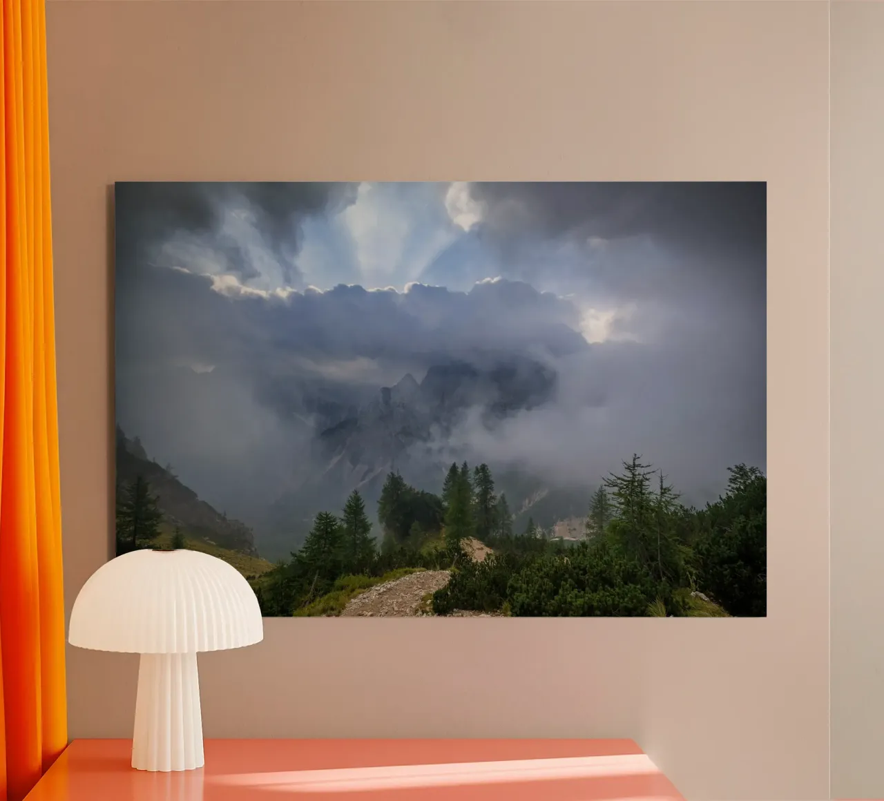 Sussurri di sentieri d'autunno pannello forex da PhotoVibe Decor