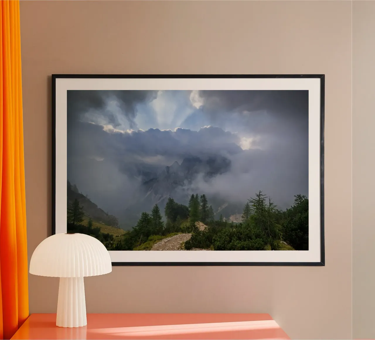 Sussurri di sentieri d'autunno carta hahnemühle da PhotoVibe Decor