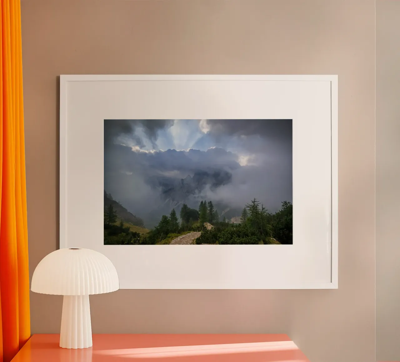 Sussurri di sentieri d'autunno carta hahnemühle da PhotoVibe Decor
