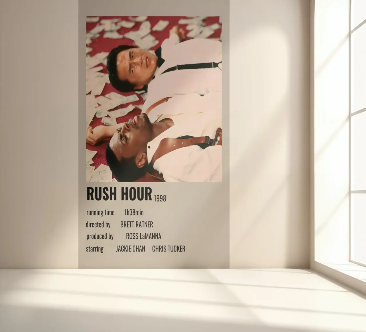 RUSH HOUR 1998 photo wallpaper by MVFminimalist