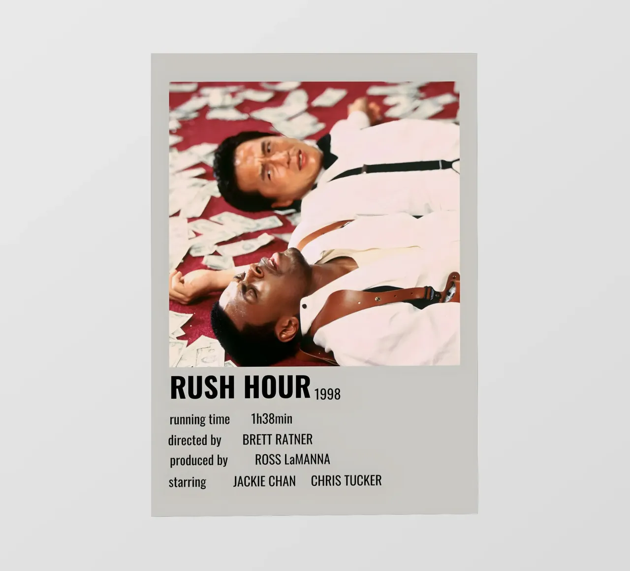 RUSH HOUR 1998 photo wallpaper by MVFminimalist
