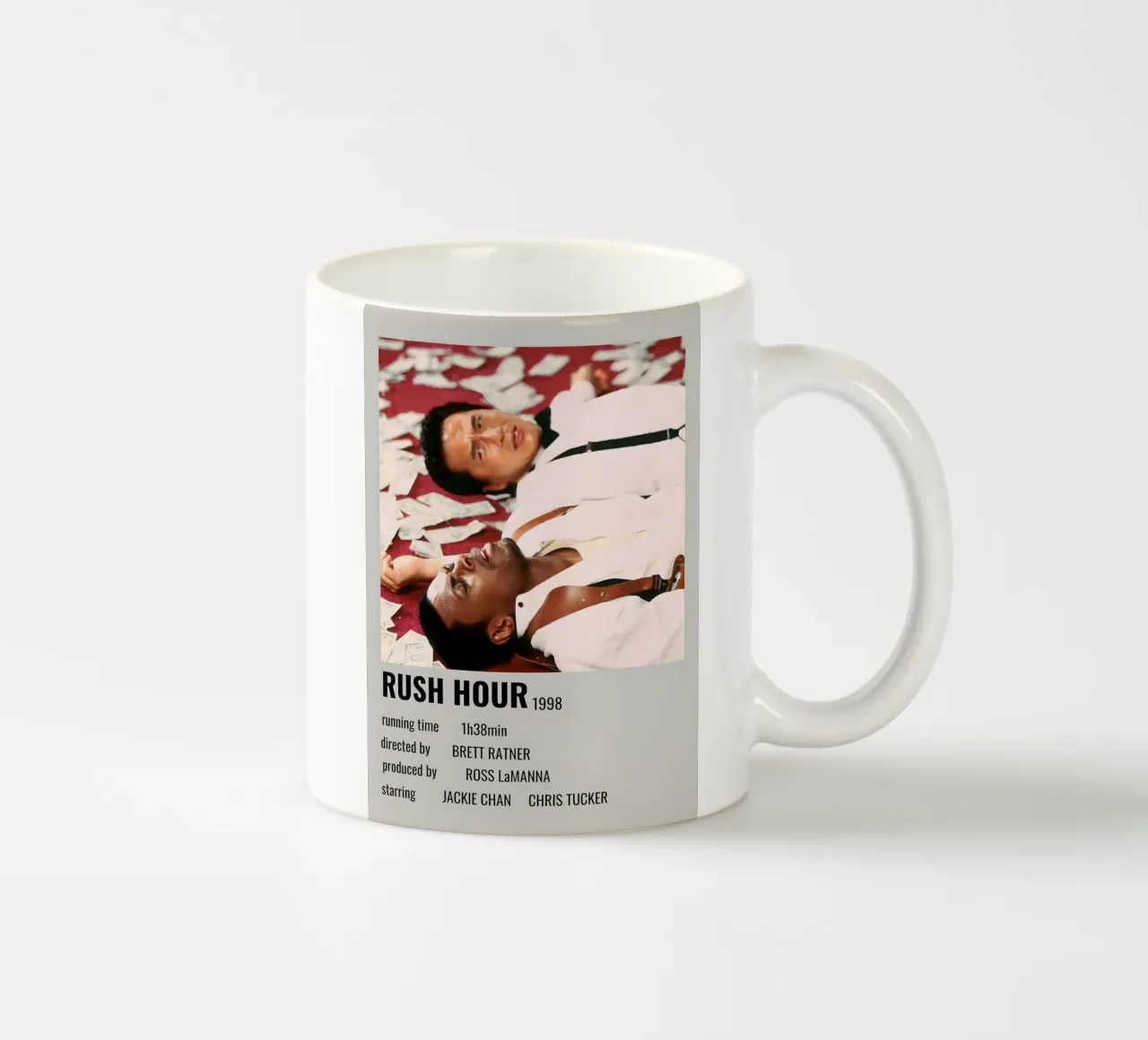 RUSH HOUR 1998 tazza in ceramica da MVFminimalist
