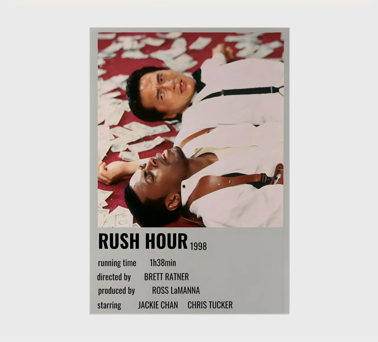 RUSH HOUR 1998 notebook by MVFminimalist