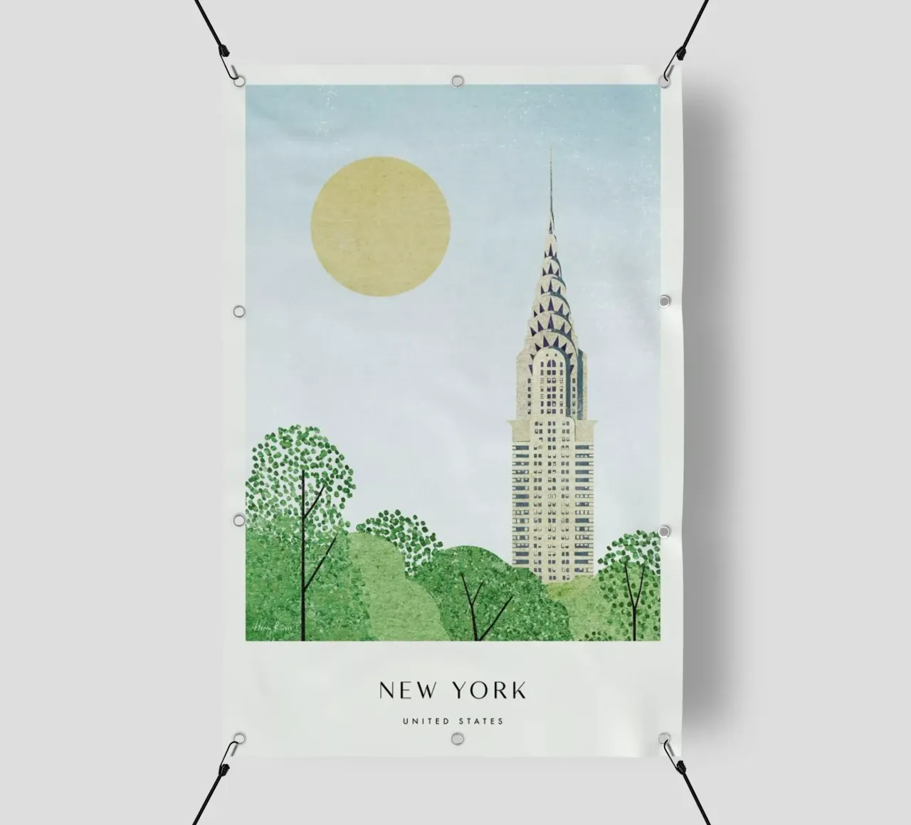 New York - Series II telo in pvc da Henry Rivers