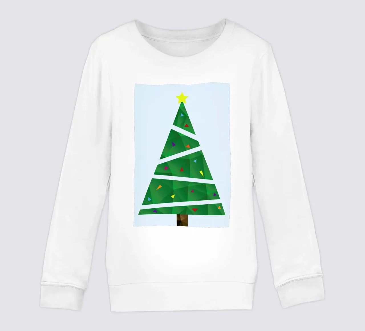 Geometric Christmas Tree felpa bambino da The Native State