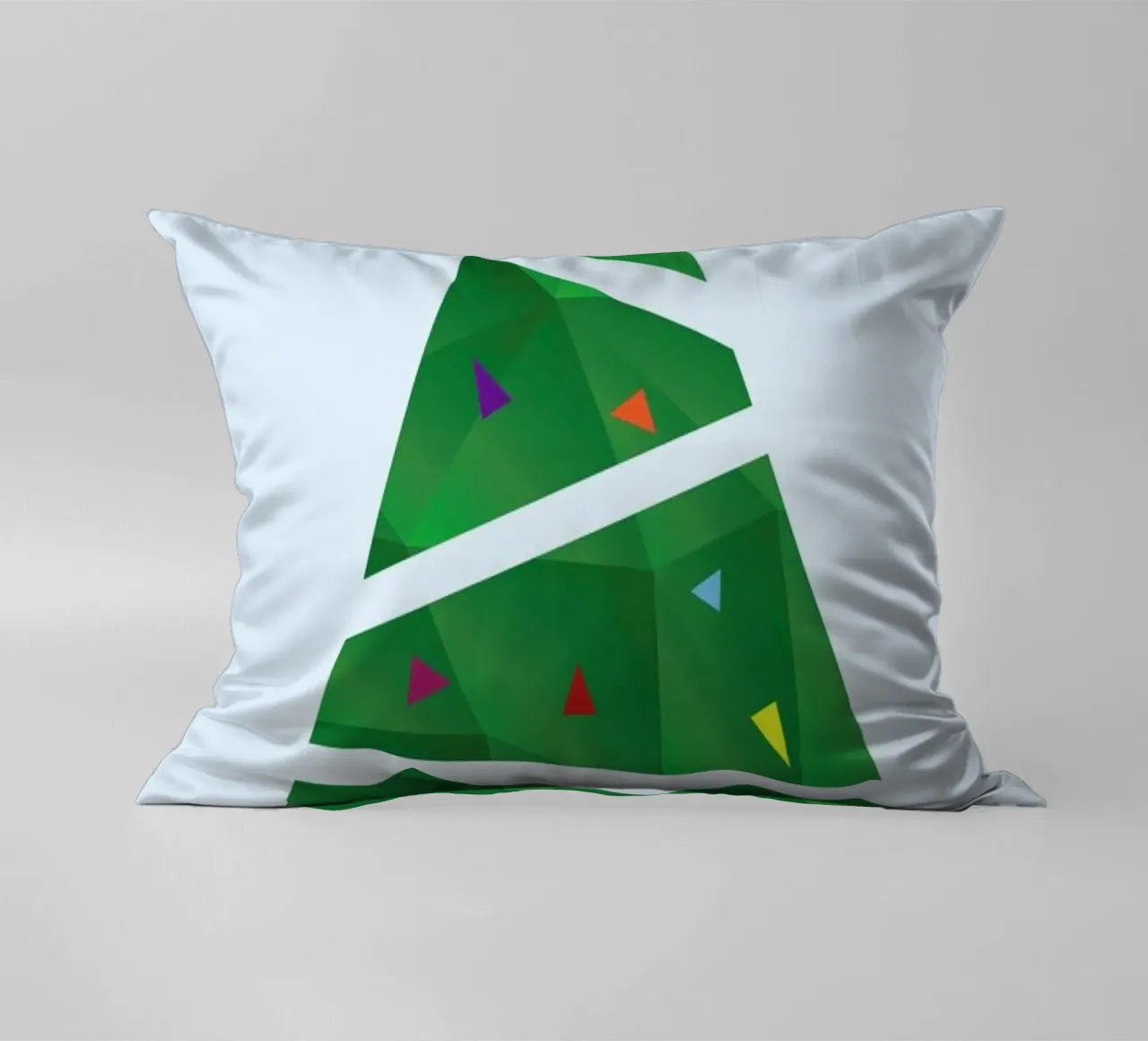 Geometric Christmas Tree cuscino da The Native State