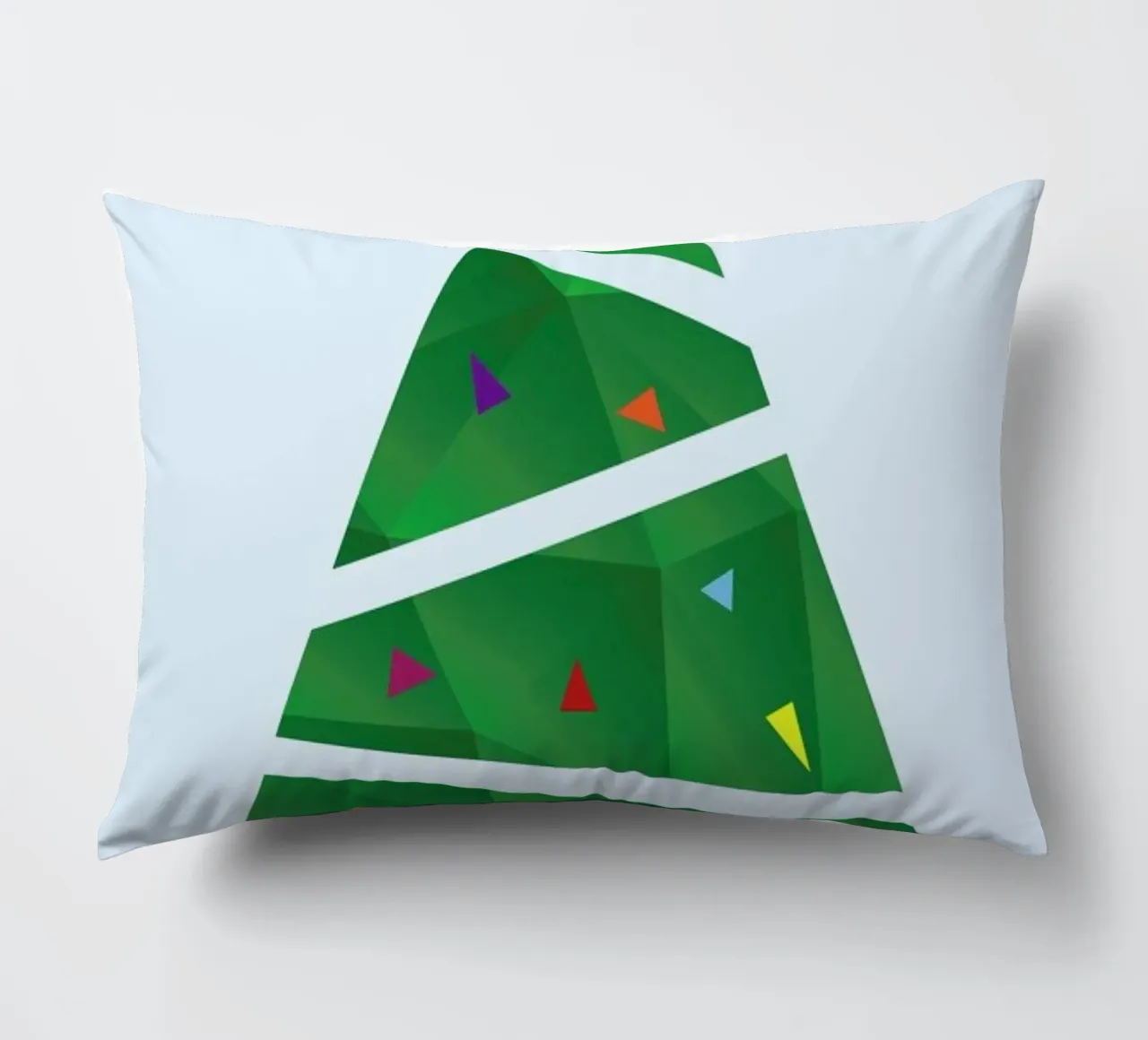 Geometric Christmas Tree cuscino da The Native State