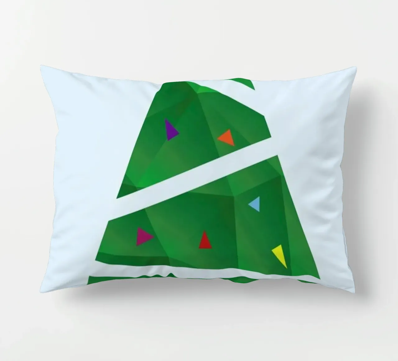 Geometric Christmas Tree cuscino da The Native State