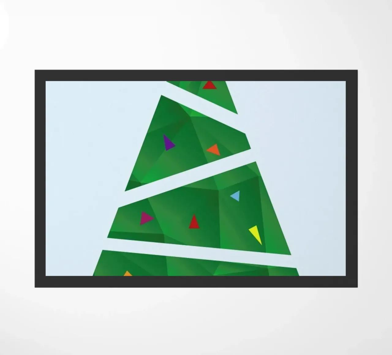 Geometric Christmas Tree zerbino da The Native State