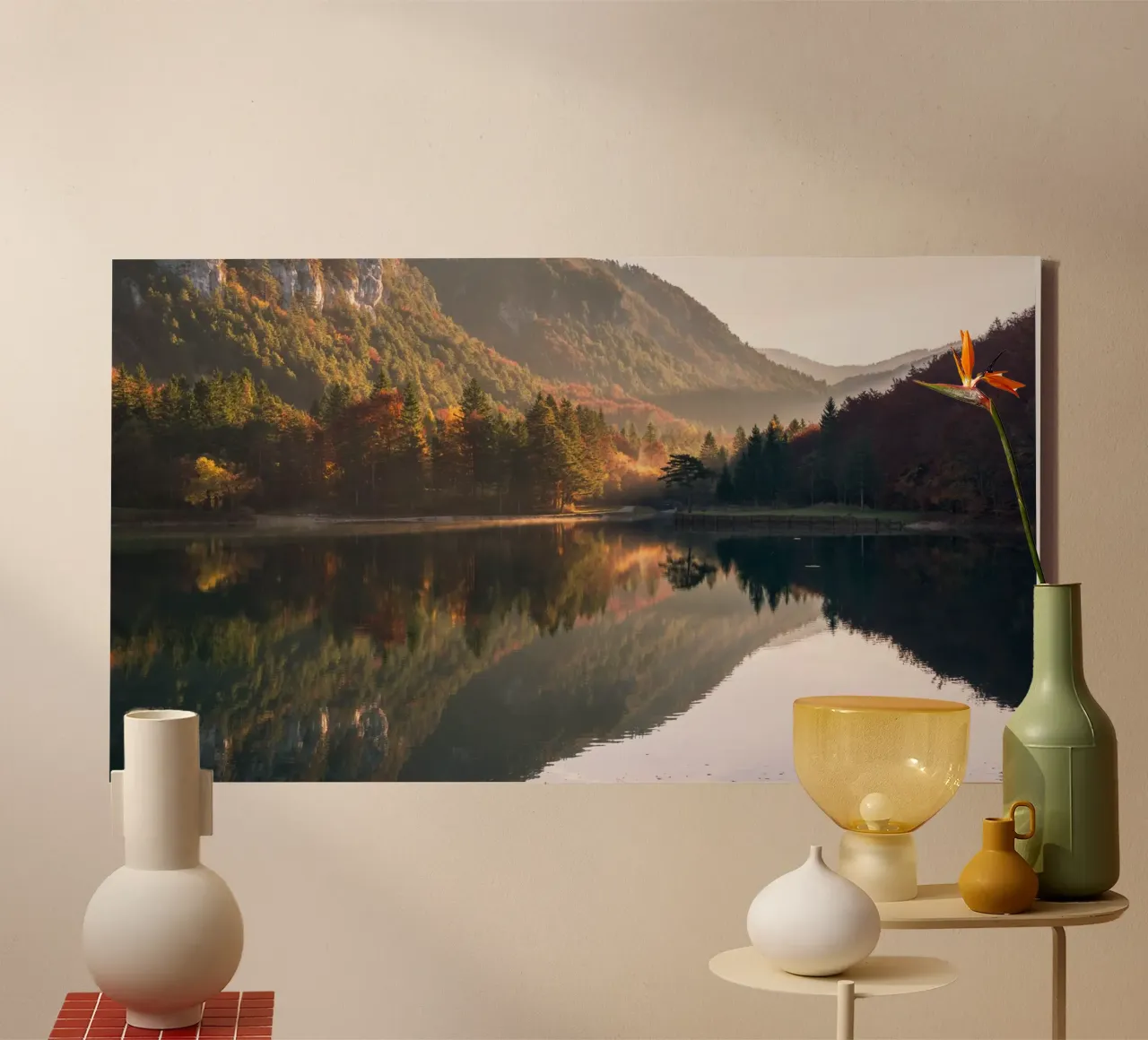 Whispers of Autumn Trails canvas by PhotoVibe Decor