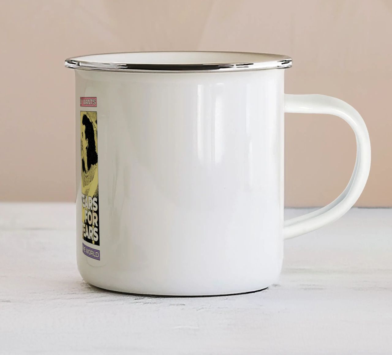 Tears For Fears tazza in smalto da Rigour Std