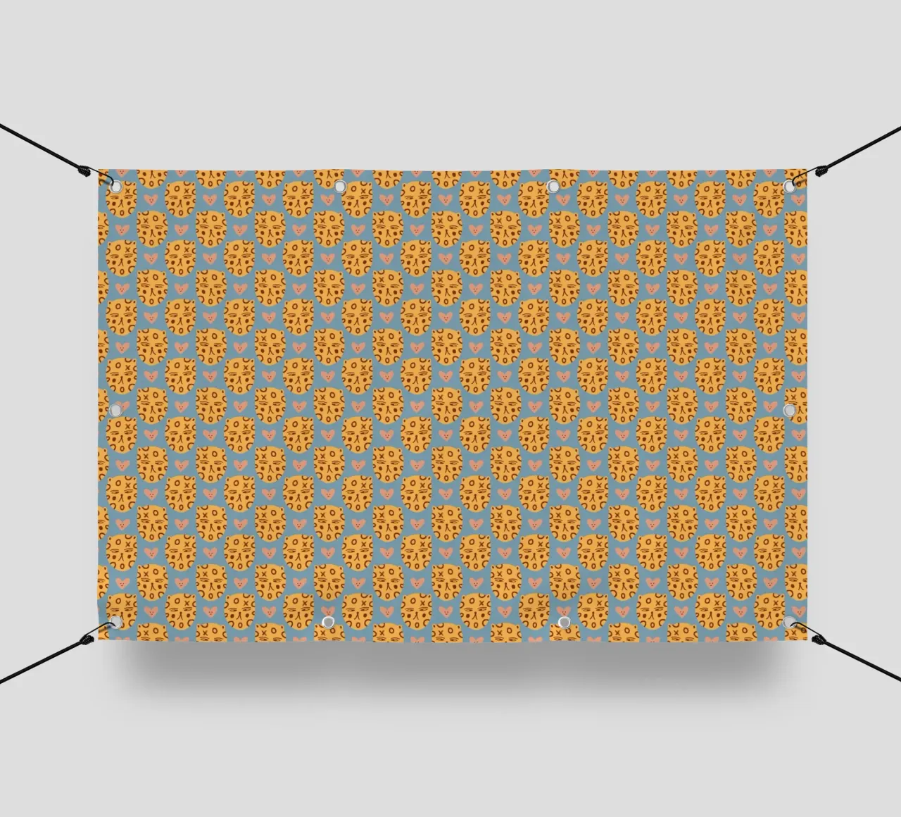Tiger Pattern No 14 telo in pvc da treechild