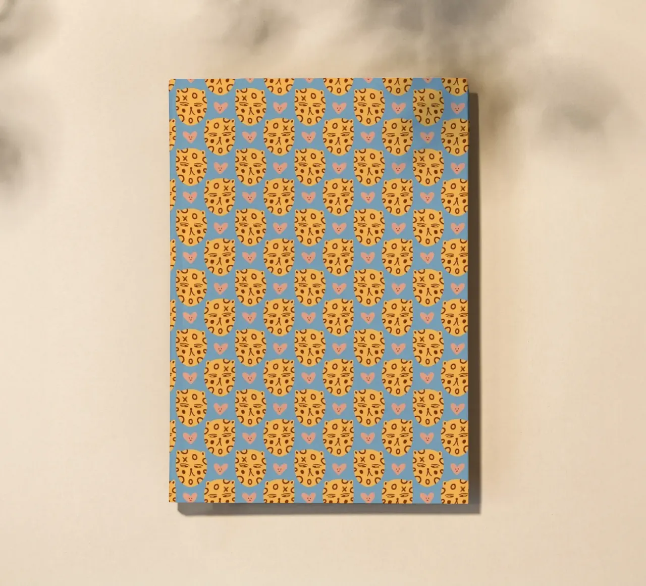 Tiger Pattern No 14 notebook by treechild