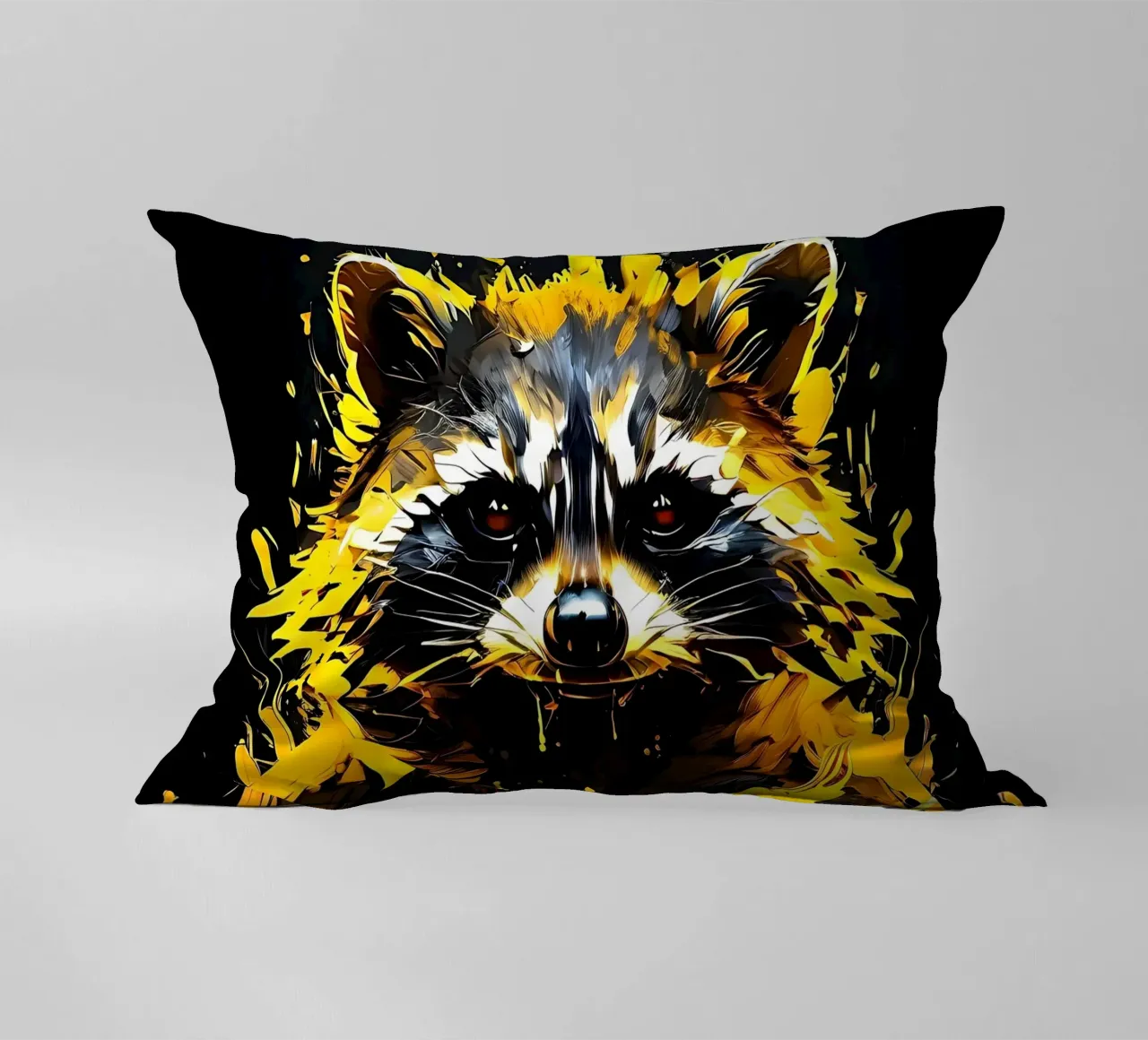 Procione_Stile_G_1 cuscino da Tierisch bunt by LK