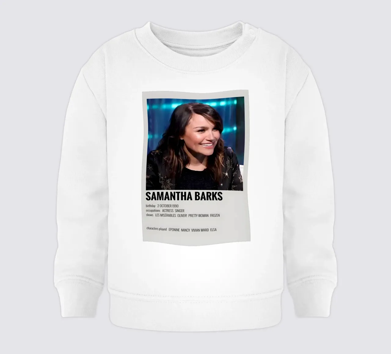 SAMANTHA BARKS felpa neonato da MVFminimalist