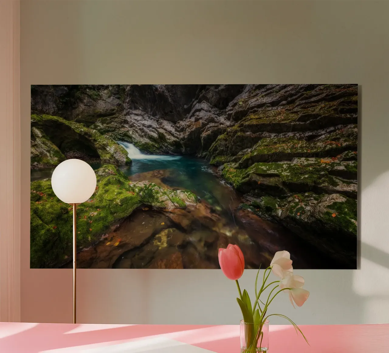Sussurri di sentieri d'autunno pannello forex da PhotoVibe Decor