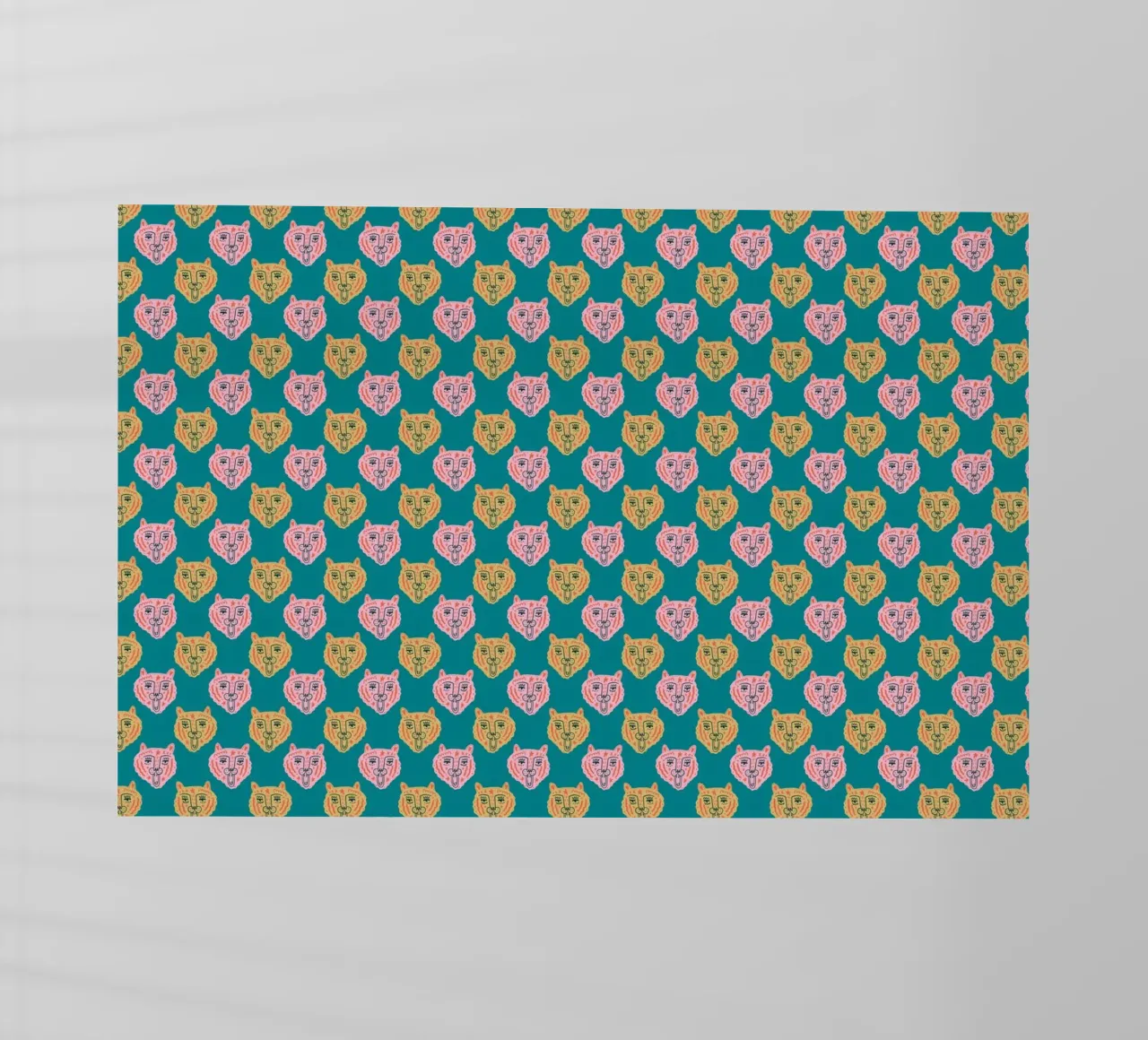 Tiger Pattern No 15 pellicola backlit da treechild