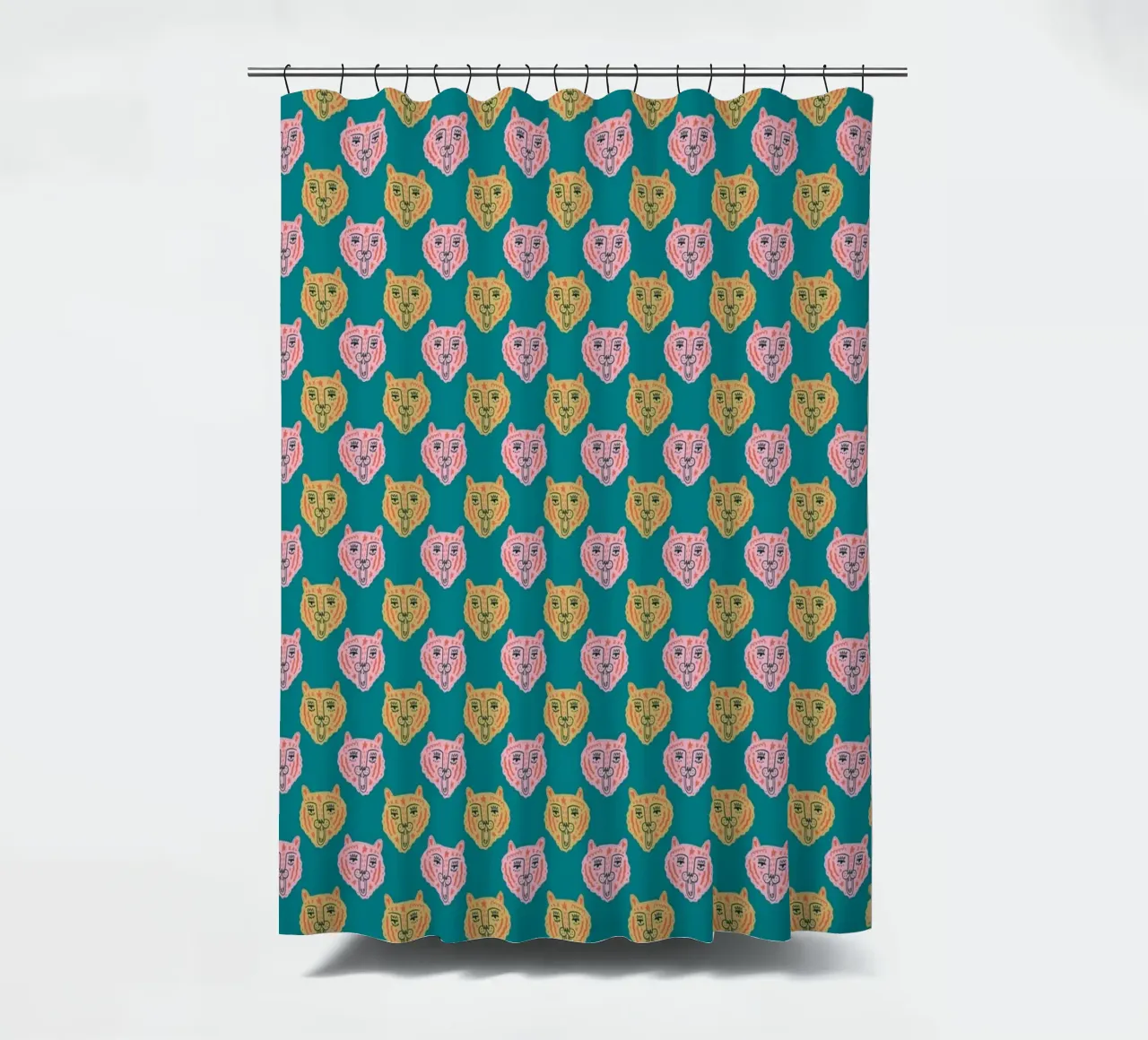 Tiger Pattern No 15 tenda da doccia da treechild