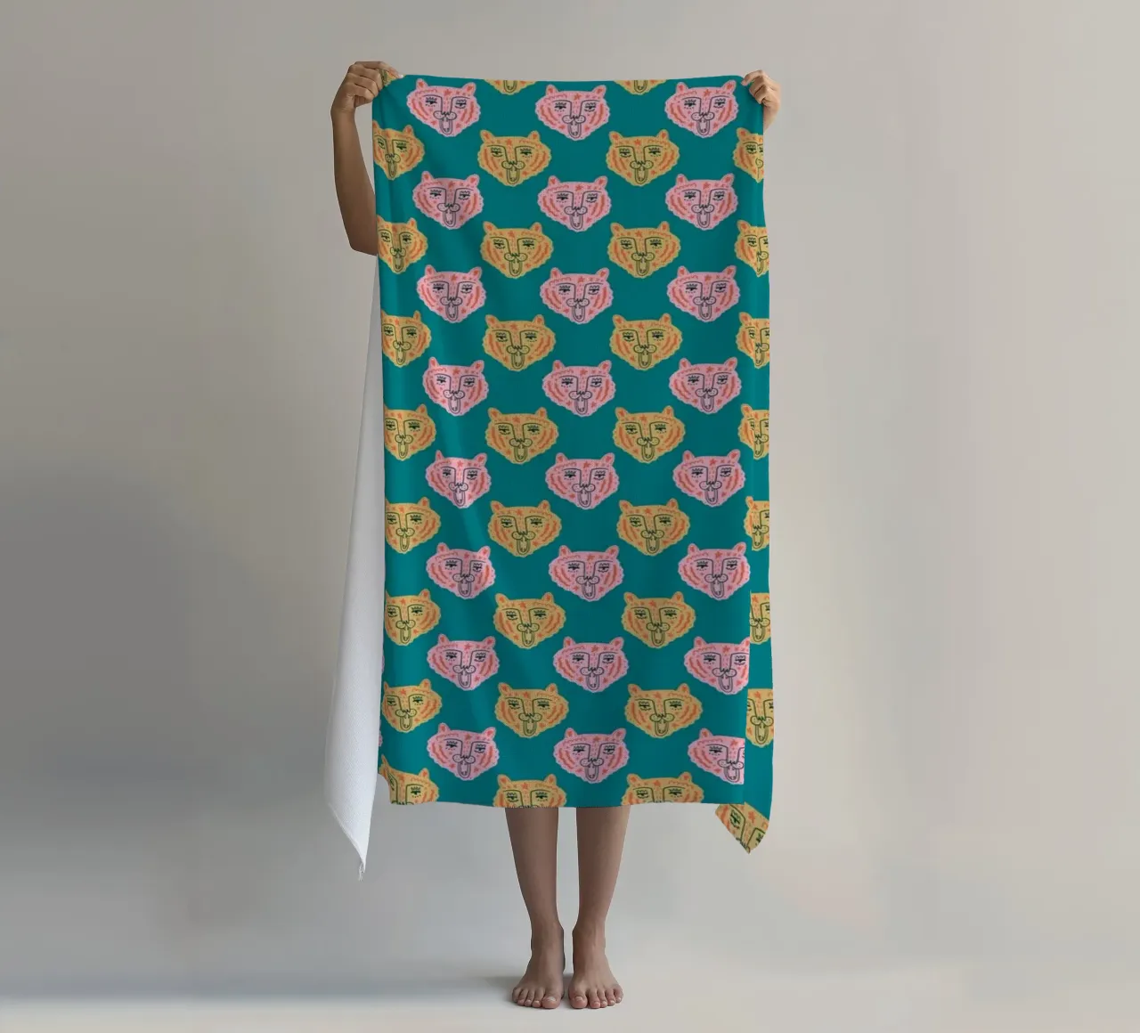 Tiger Pattern No 15 telo mare da treechild