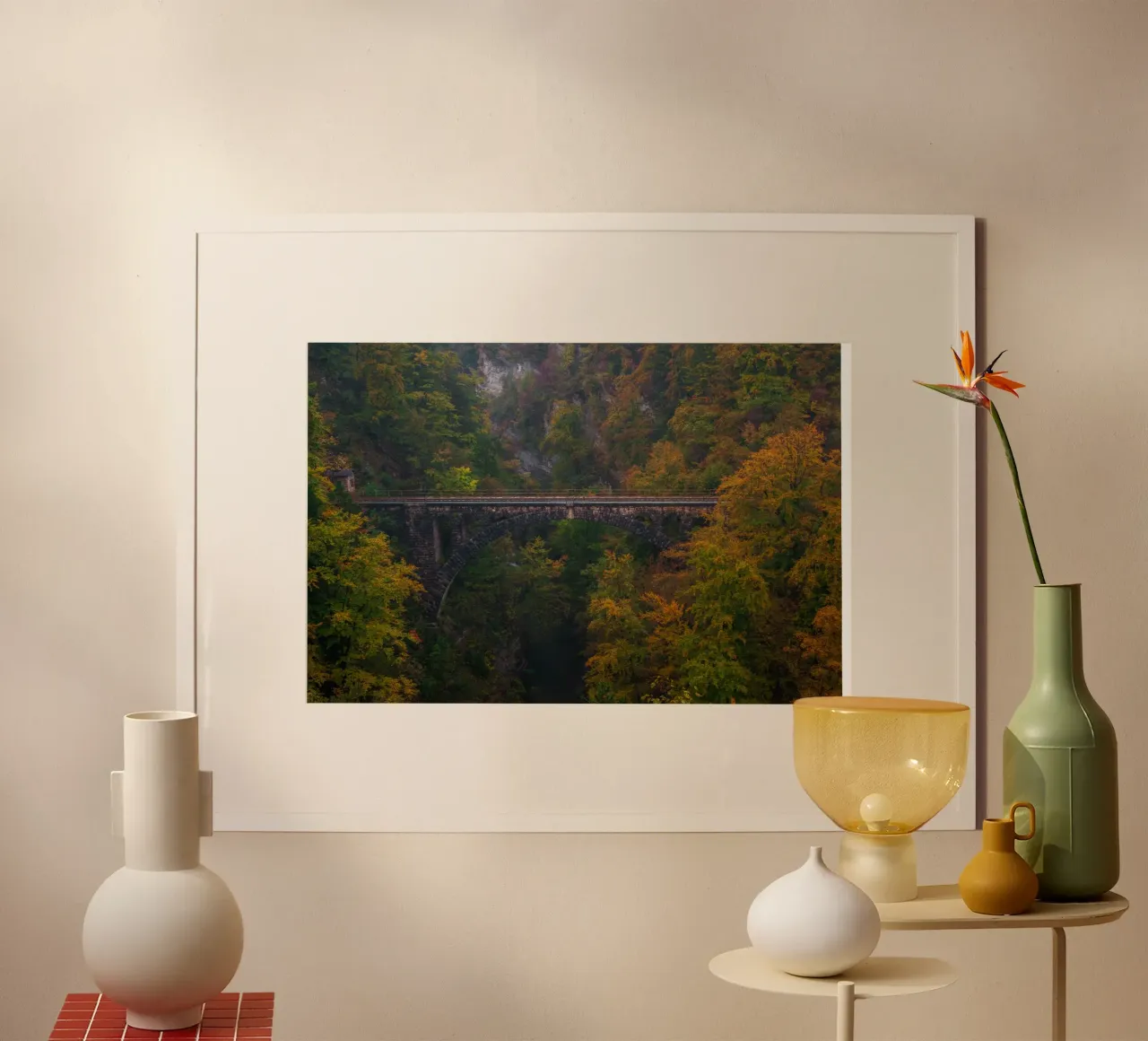 Sussurri di sentieri d'autunno poster da PhotoVibe Decor