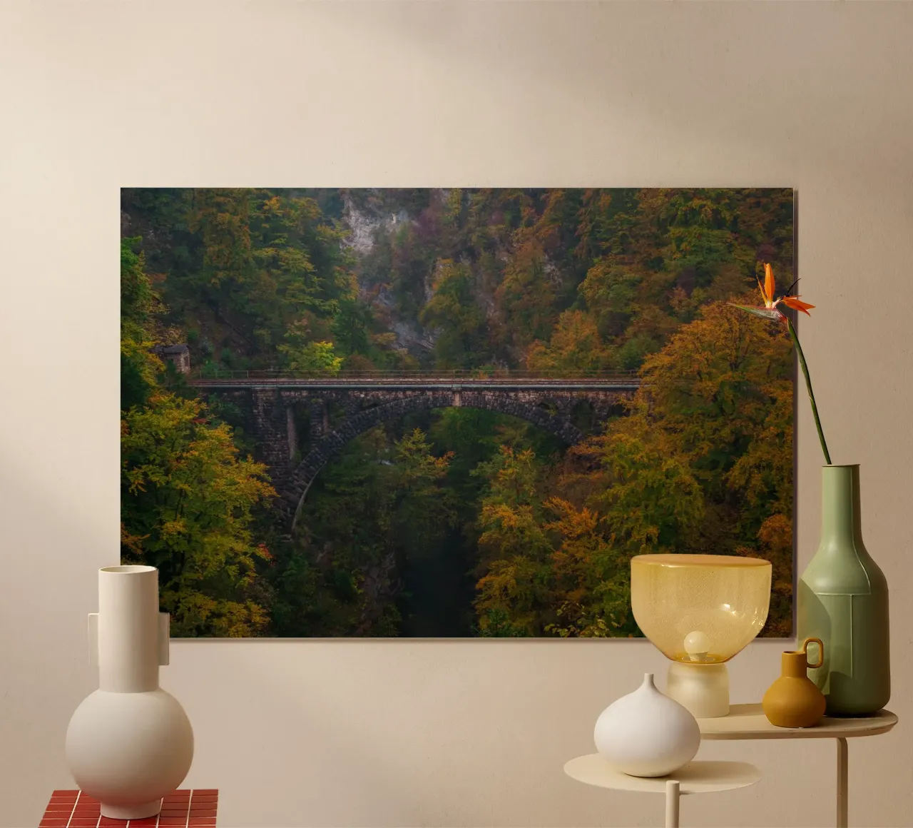 Sussurri di sentieri d'autunno poster da PhotoVibe Decor