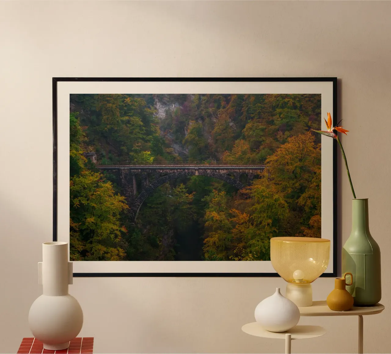 Sussurri di sentieri d'autunno poster da PhotoVibe Decor