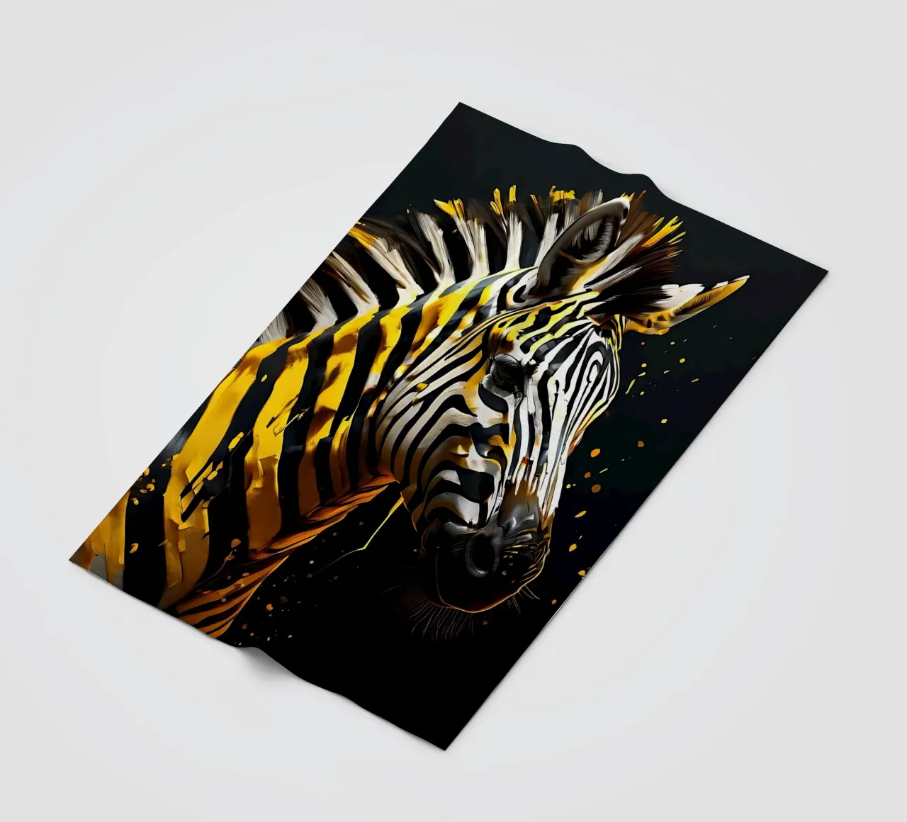Stile_Zebra_G_1 coperta in pile da Tierisch bunt by LK