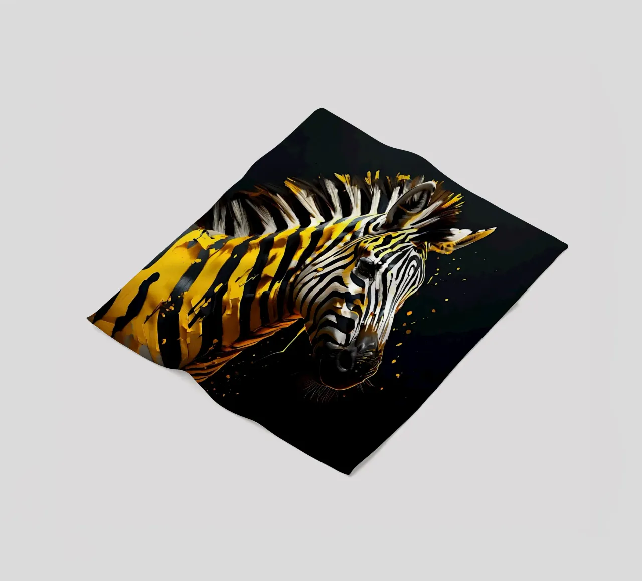 Stile_Zebra_G_1 coperta in pile da Tierisch bunt by LK