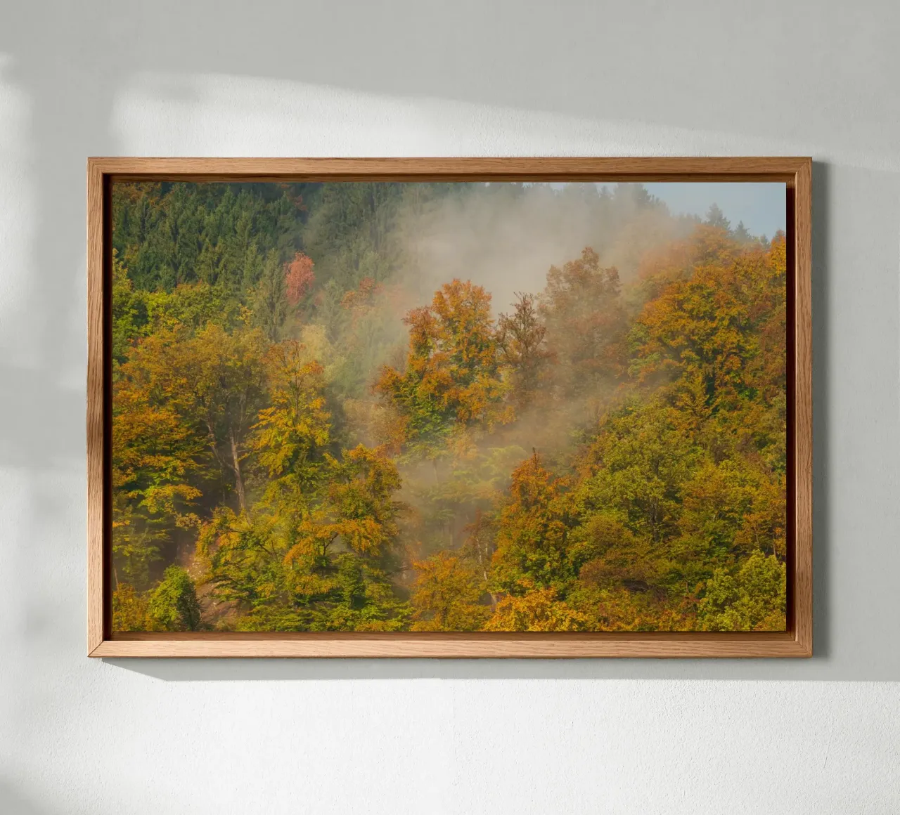 Whispers of Autumn Trails canvas by PhotoVibe Decor