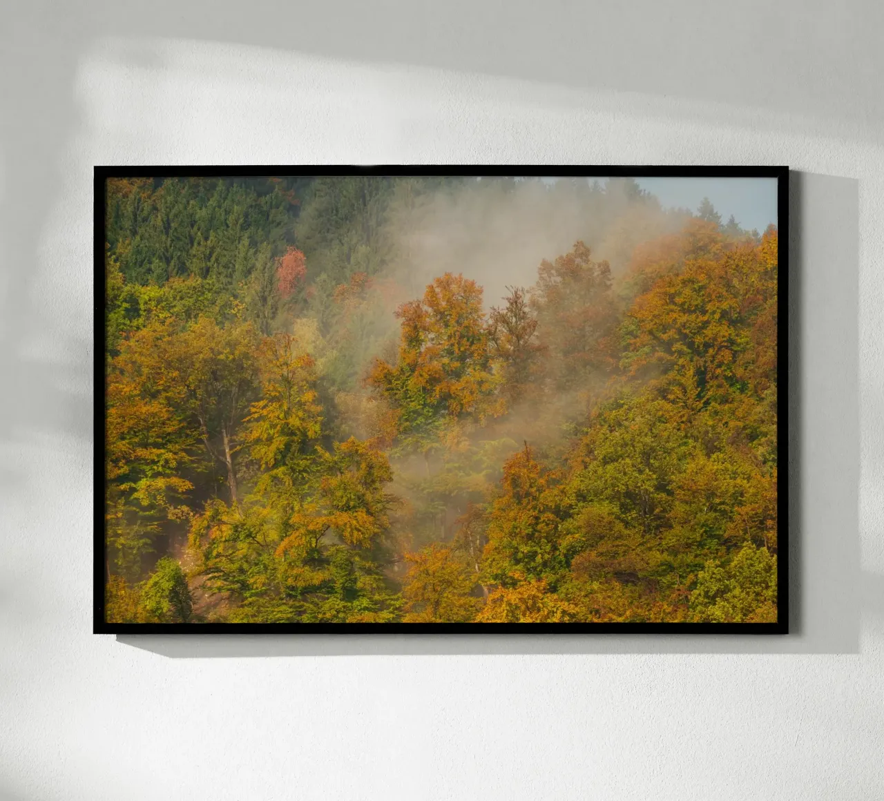 Sussurri di sentieri d'autunno carta hahnemühle da PhotoVibe Decor