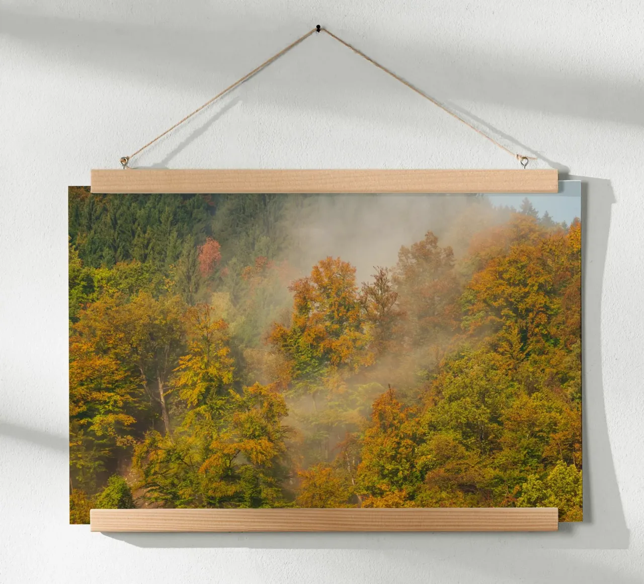 Sussurri di sentieri d'autunno carta hahnemühle da PhotoVibe Decor