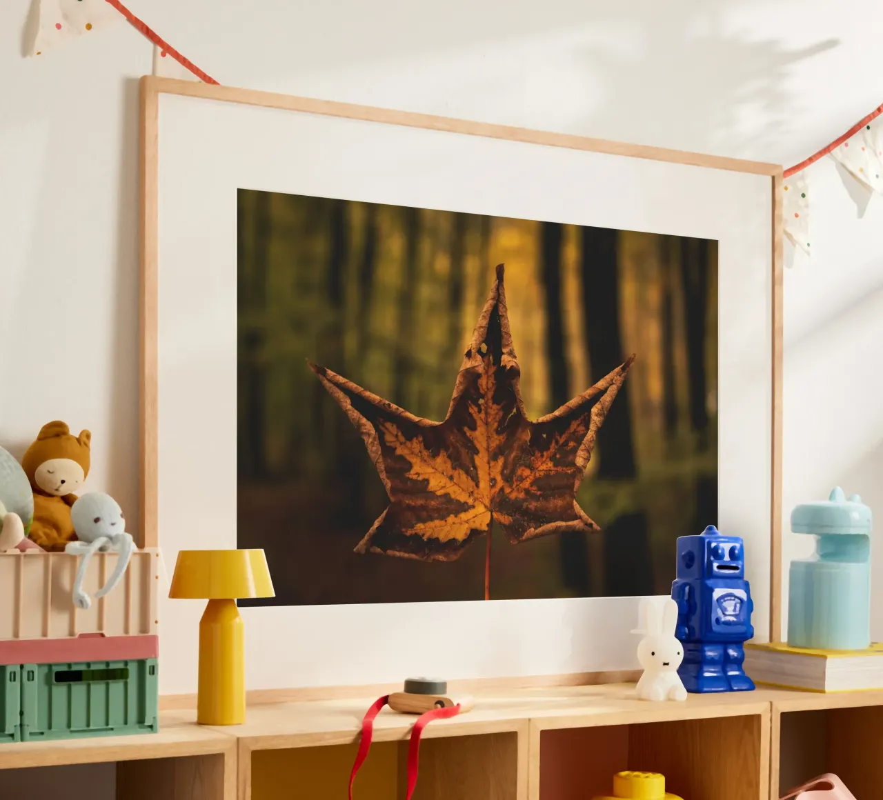 Sussurri di sentieri d'autunno carta hahnemühle da PhotoVibe Decor