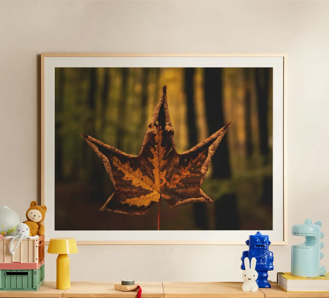 Sussurri di sentieri d'autunno carta hahnemühle da PhotoVibe Decor