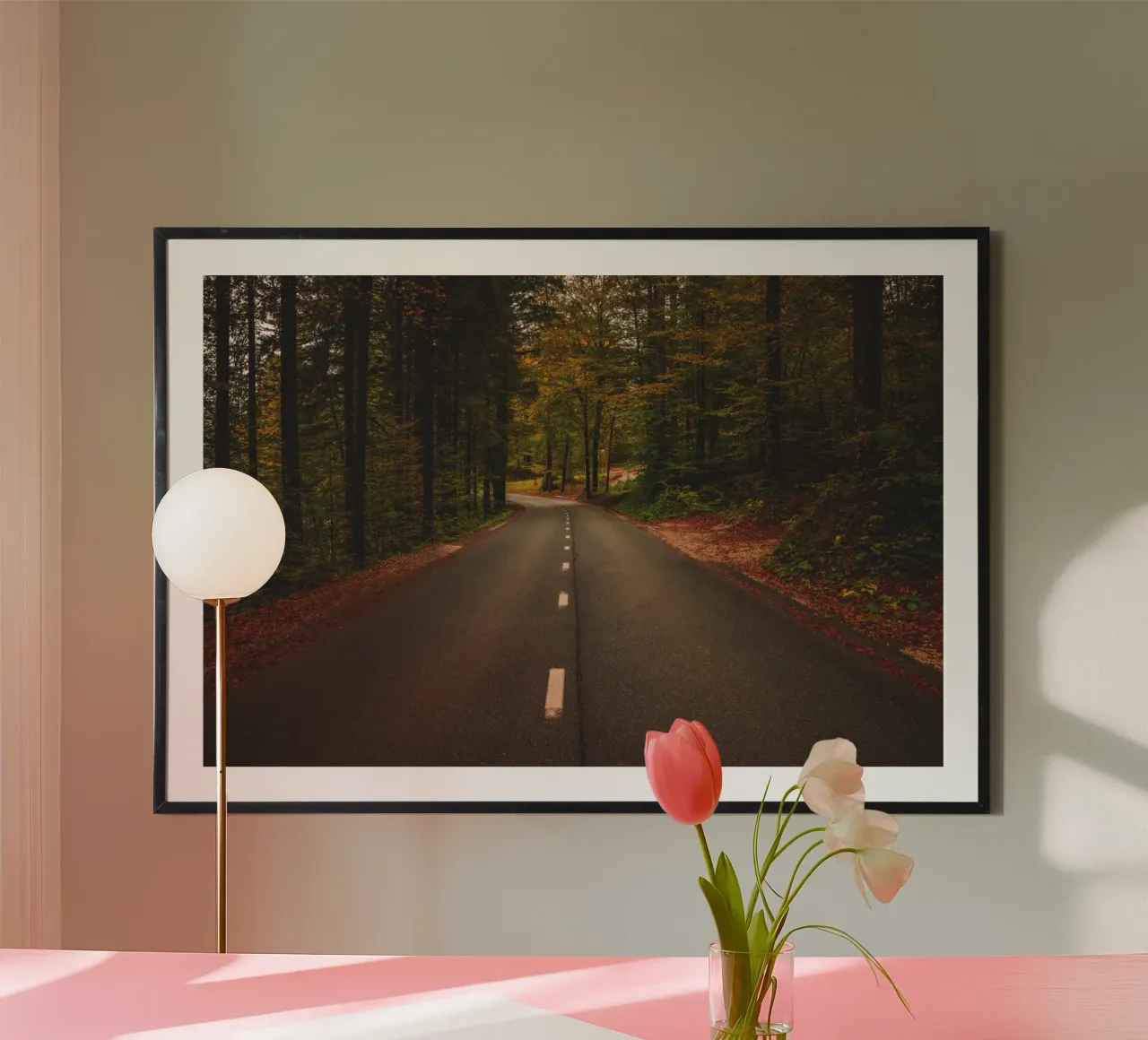 Sussurri di sentieri d'autunno carta hahnemühle da PhotoVibe Decor