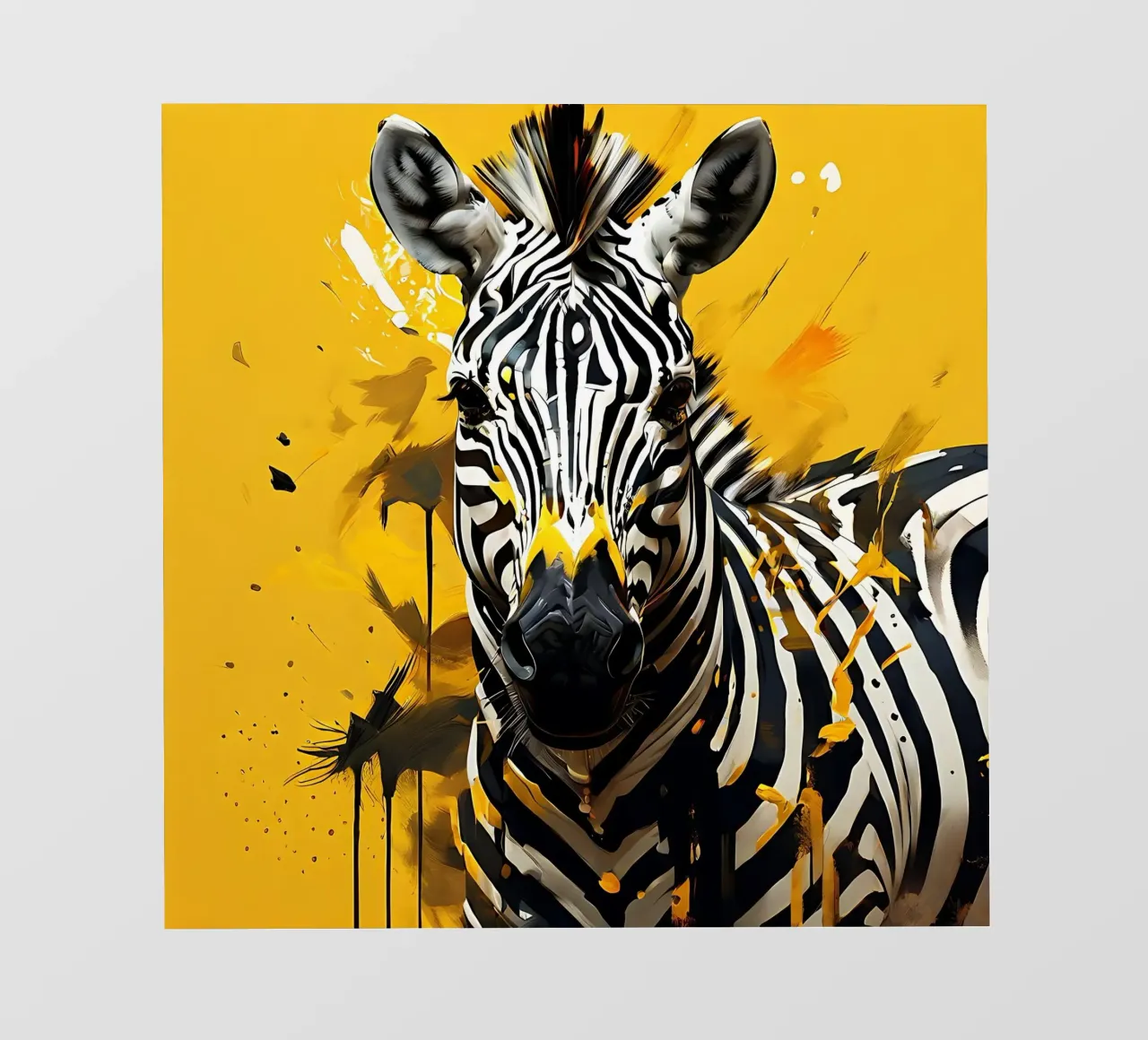 Stile_Zebra_G_2 telo in pvc da Tierisch bunt by LK