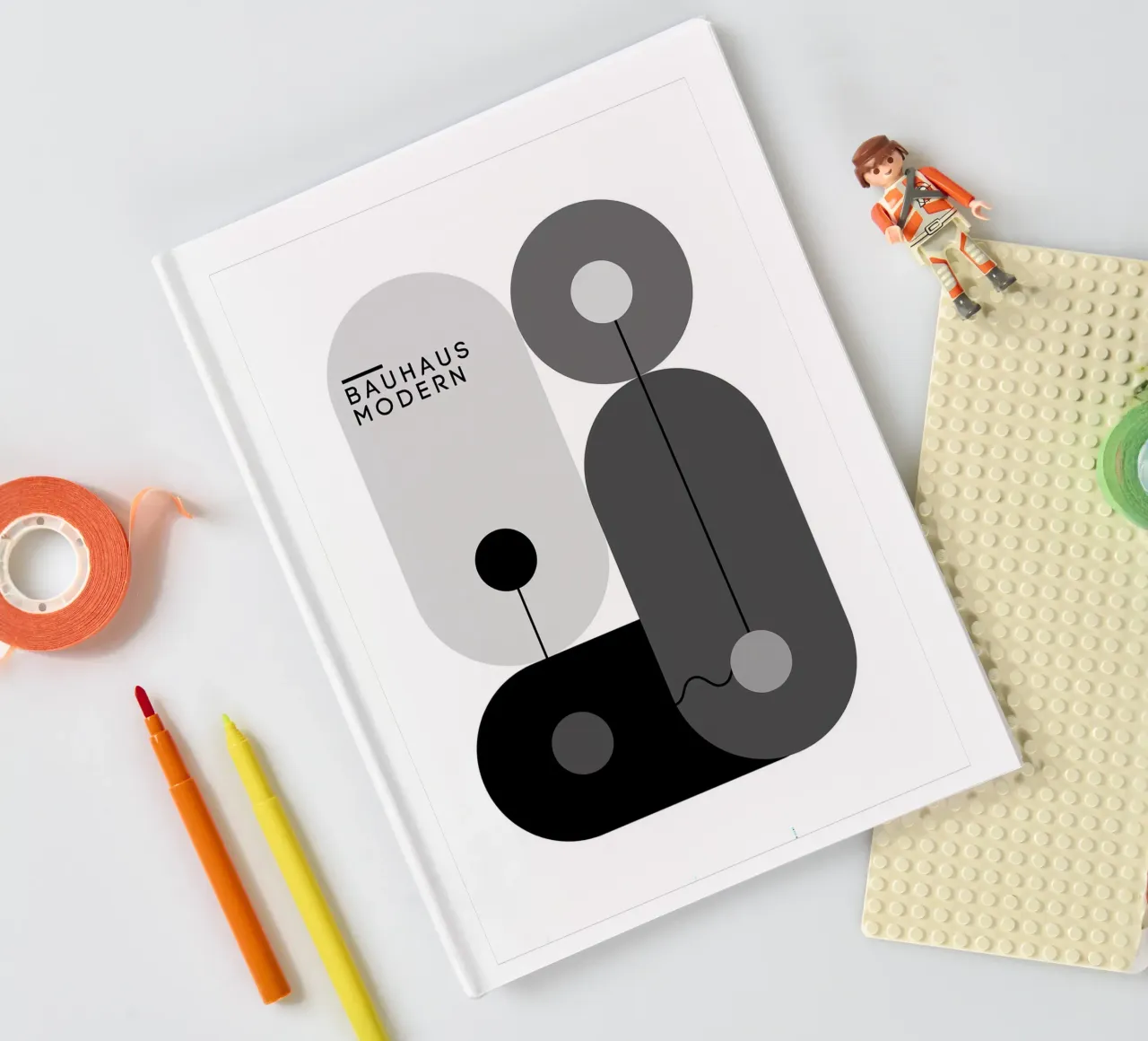 Bauhaus Modern notebook by Brooke