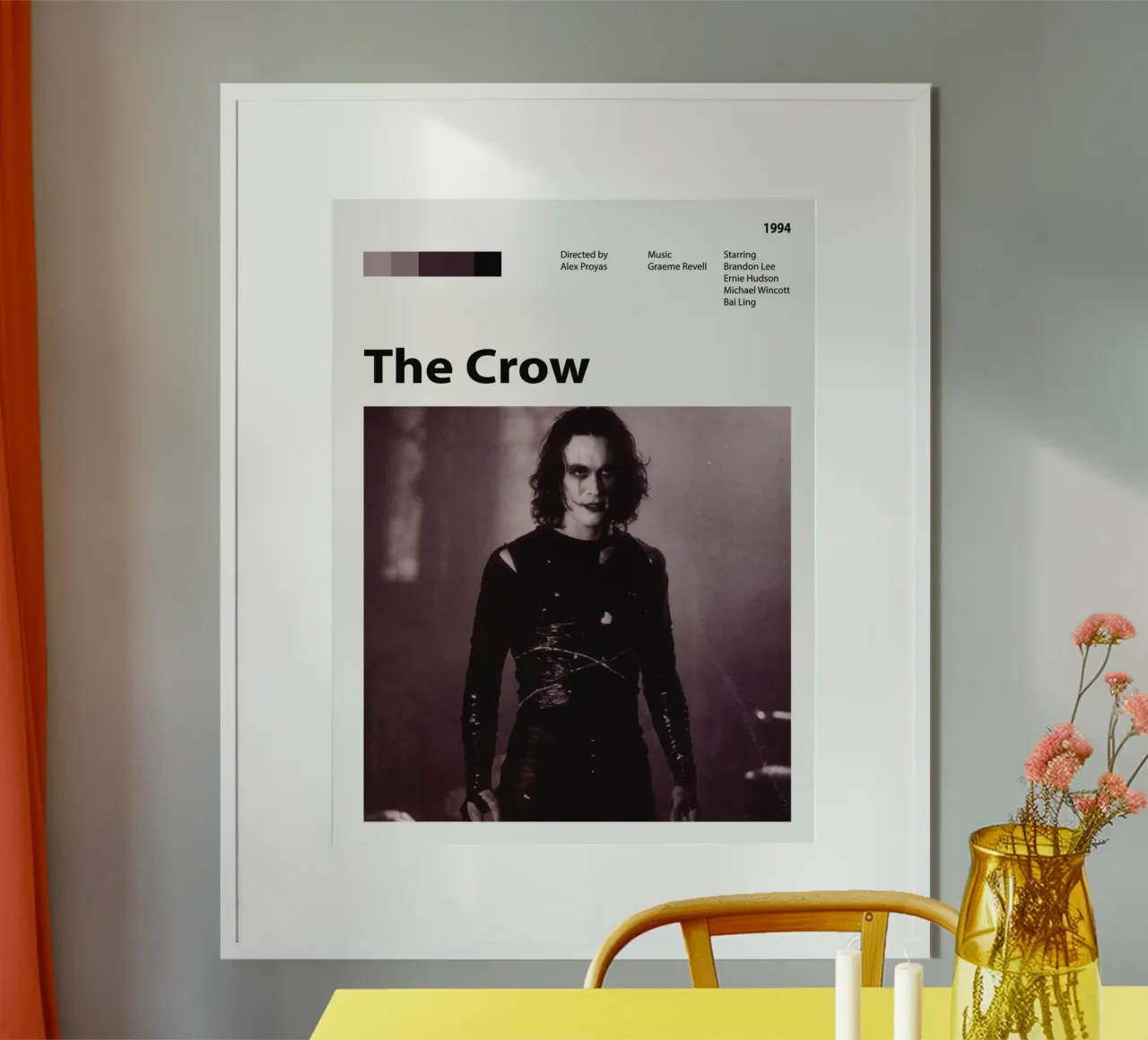 The Crow poster by 🎞 The Movie Wall