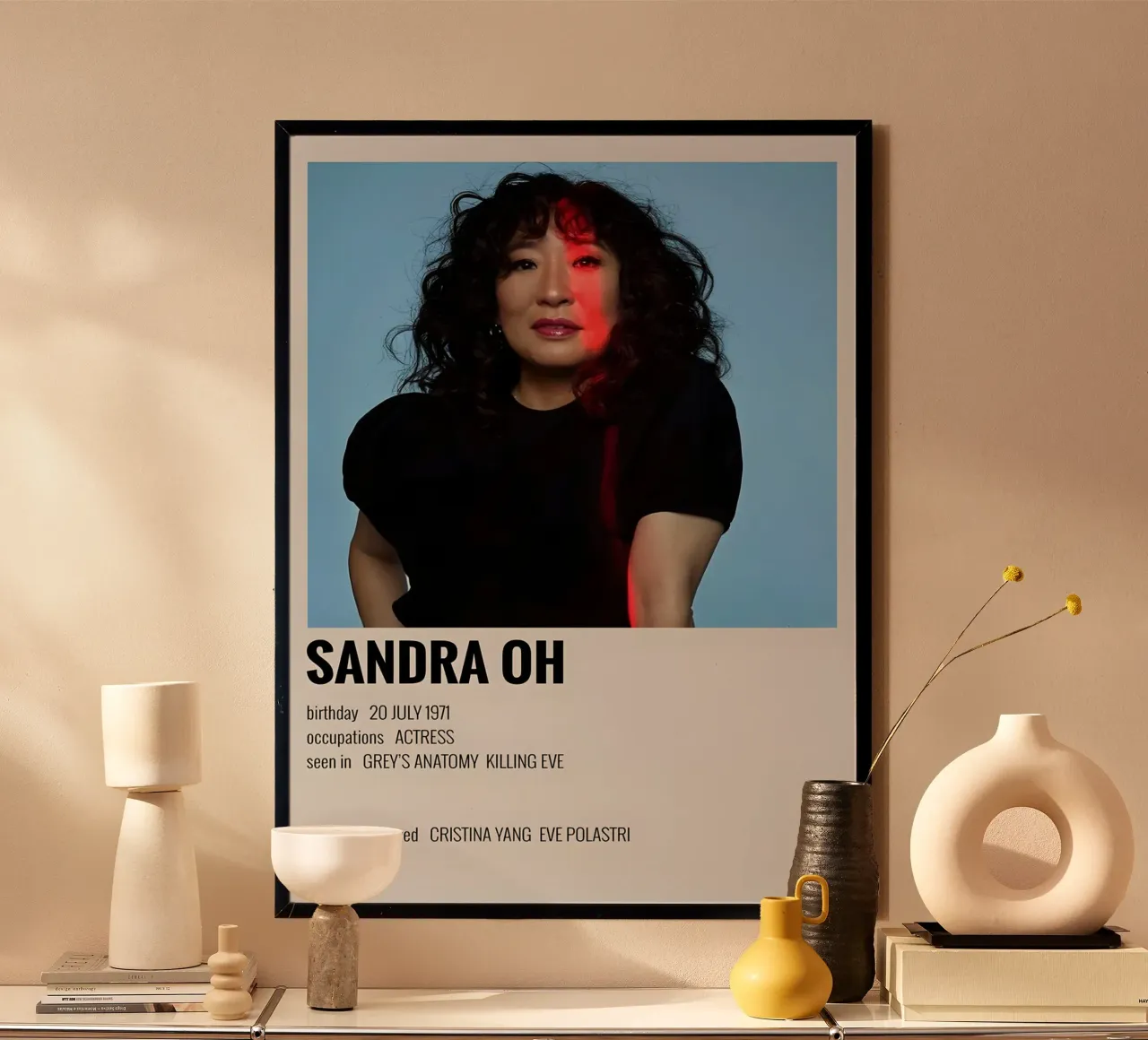 SANDRA OH poster da MVFminimalist