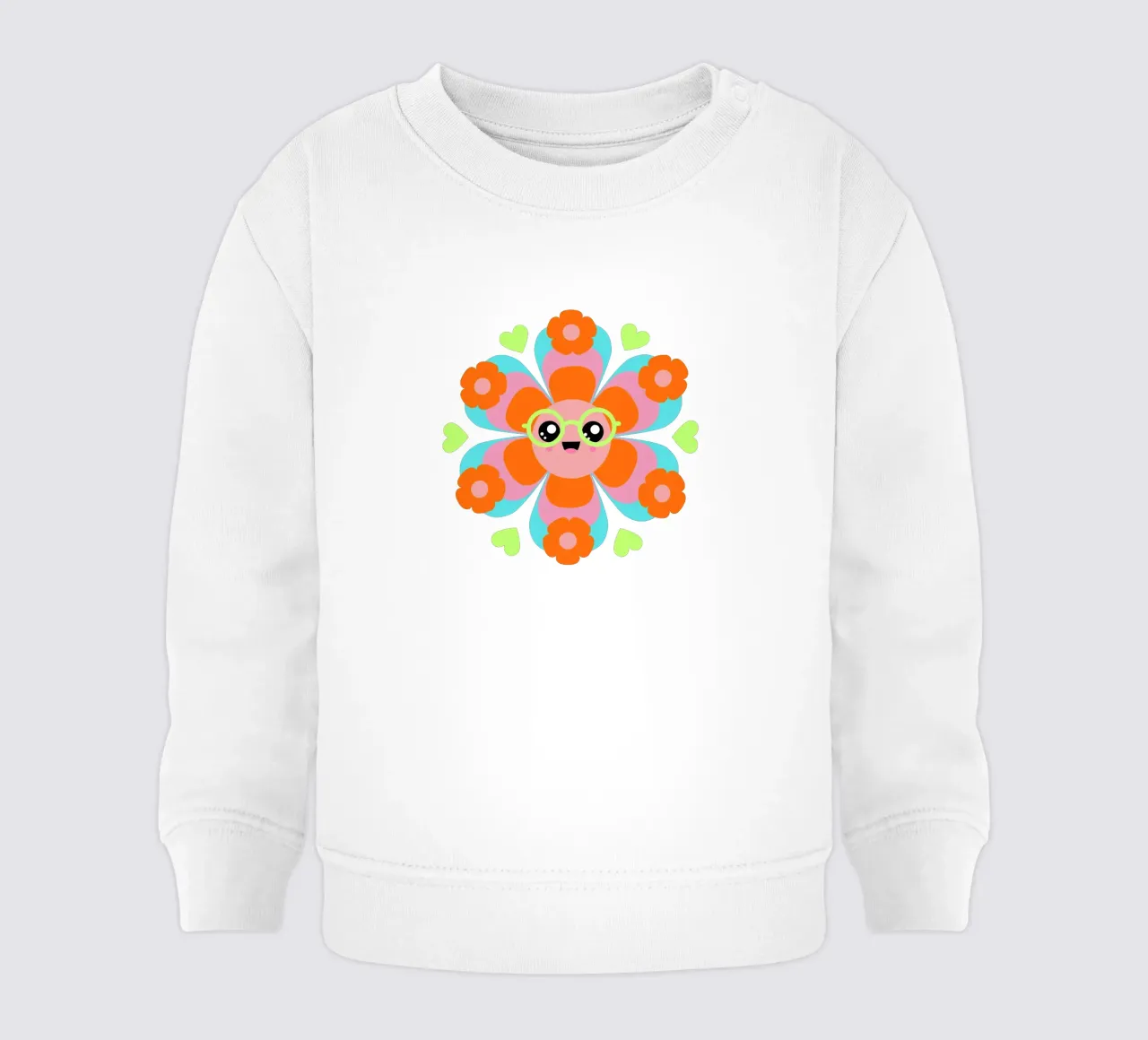 brillenblume felpa neonato da fummelhummel