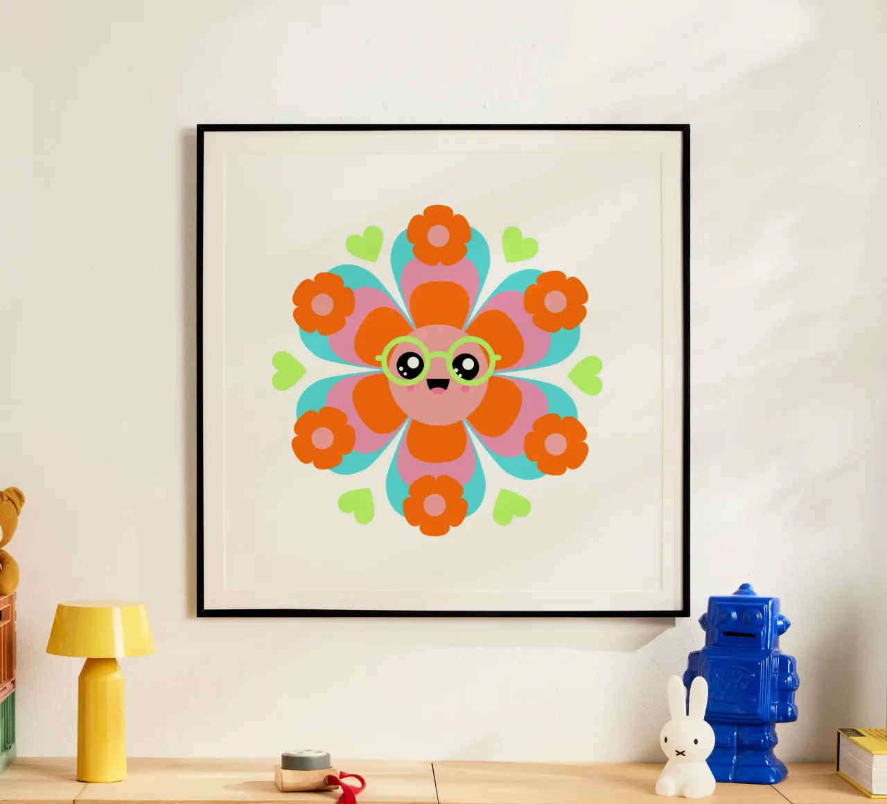 brillenblume poster da fummelhummel
