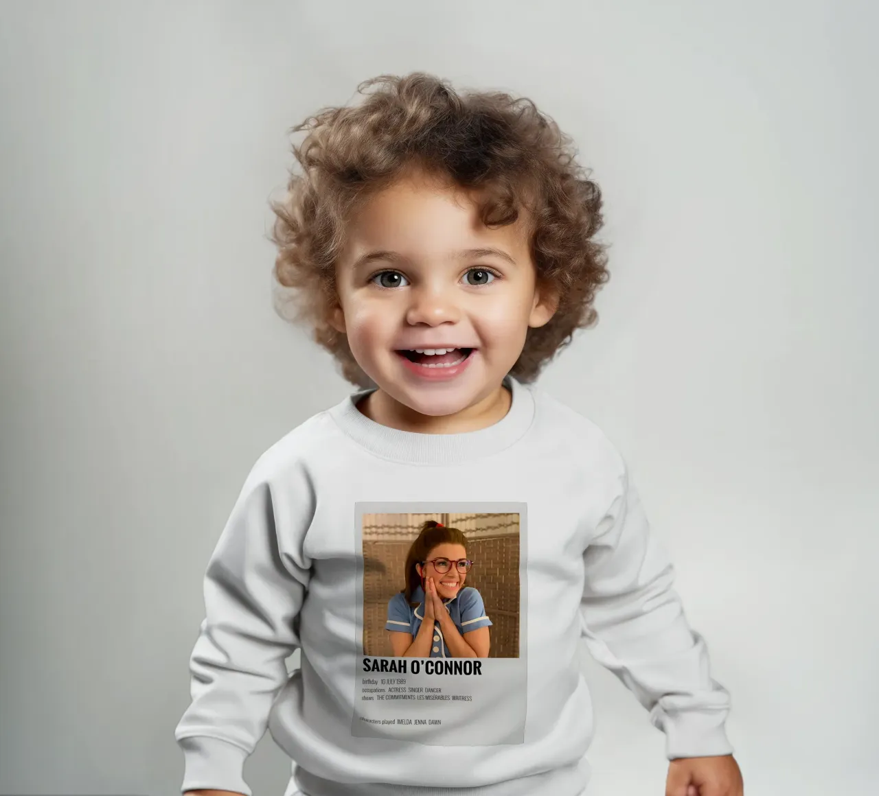 SARAH O'CONNOR felpa neonato da MVFminimalist