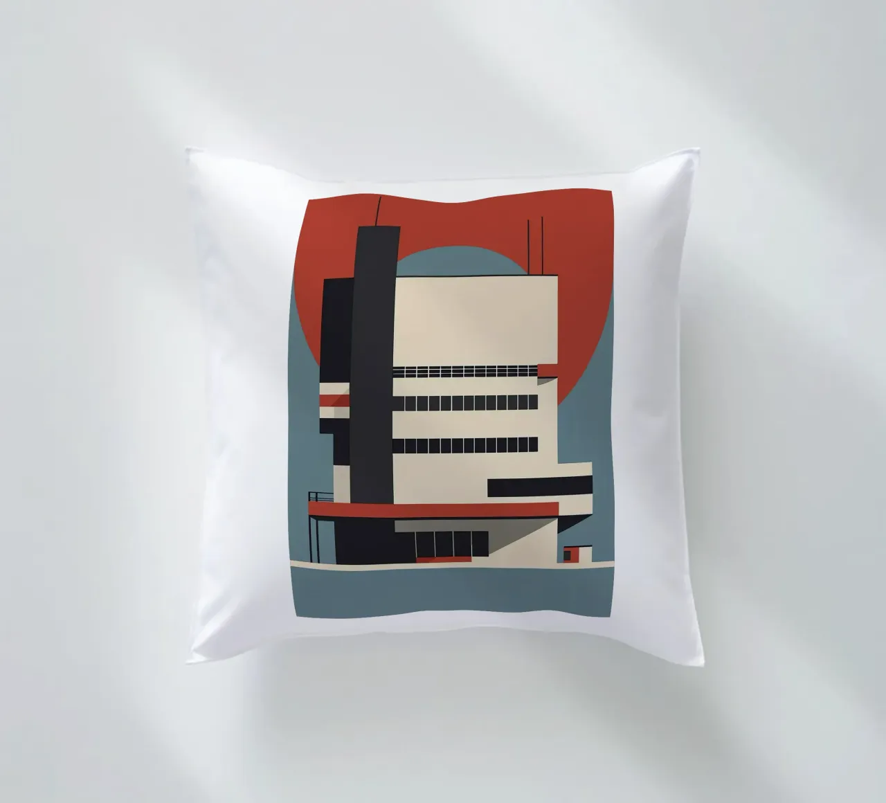 Bauhaus decorative cushion by Brooke
