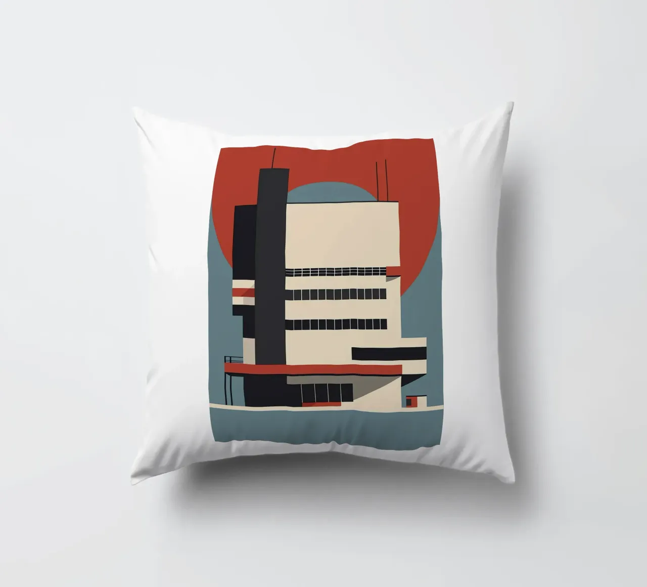 Bauhaus decorative cushion by Brooke