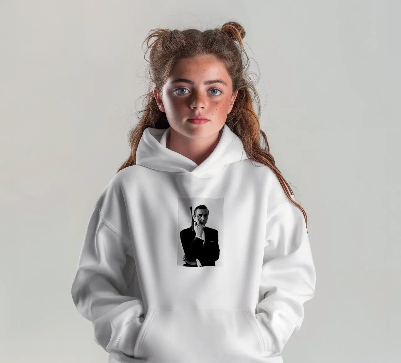 Action Actor Legend kids hoodie by Martin studio
